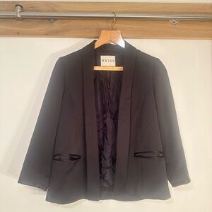 Reiss Elegant Black Blazer for Women